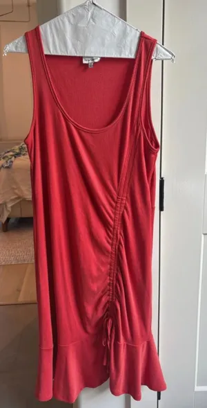 Red Heartloom ribbed dress thumbnail 1