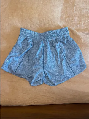 Lululemon Heather Grey Track That Short 5” thumbnail 2