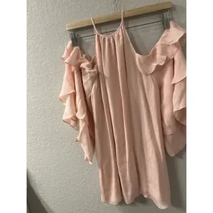 PARKER Top‎ Pink 100% Silk size M thumbnail 2