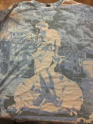 Urban Outfitters graphic t-shirt with statue thumbnail 5