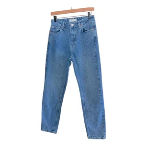 We The Free High-Rise Mom Jeans Blue‎ Size 27 thumbnail 2