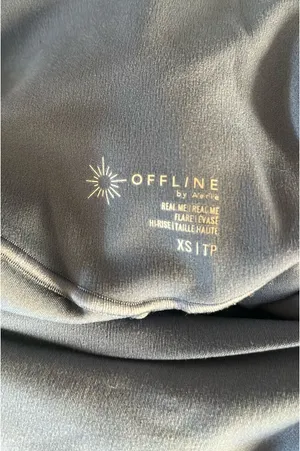 Aerie OFFLINE by Leggings Crossover Flare thumbnail 4
