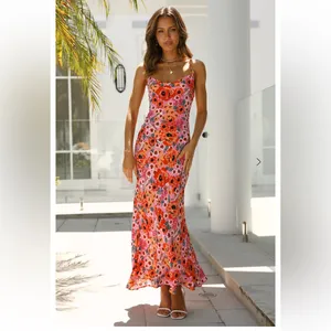 Hello Molly Multicolor Floral Maxi Dress thumbnail 2