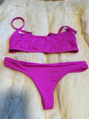 NWOT L*Space Gemma bikini set fuschia small thumbnail 2
