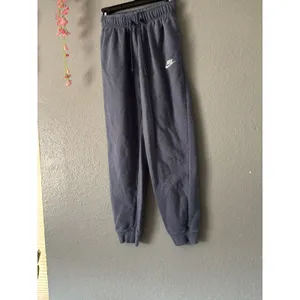 Nike Blue Fleece Jogger Sweatpants – Size XS thumbnail 4