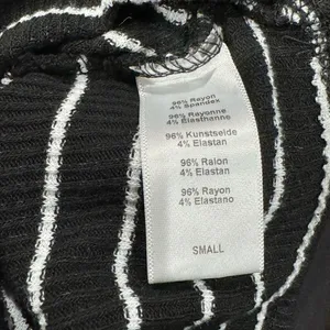 Urban Outfitters Project Social Tee Black White Wrap Tie Women’s Small thumbnail 4