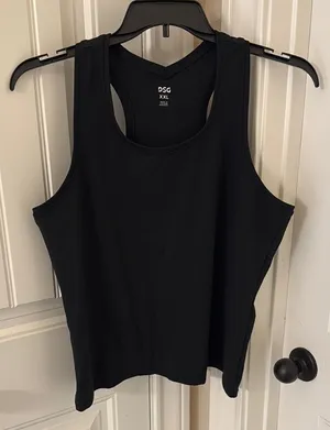 DSG Women's Performance Tank Top Black Size XXL thumbnail 1
