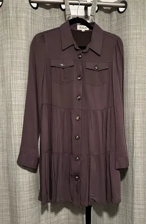 Listicle long sleeve dress thumbnail 1