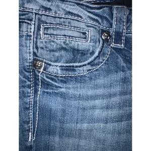 Miss‎ Me Bootcut Jeans Womens 27 Medium Wash Wing Sequin Pocket JE5330B4L Buckle thumbnail 9