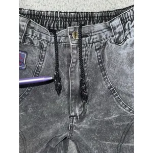 Vintage Academy Denim Joggers Pants Women‎ Juniors 14 Acid Wash 80s 90s thumbnail 6