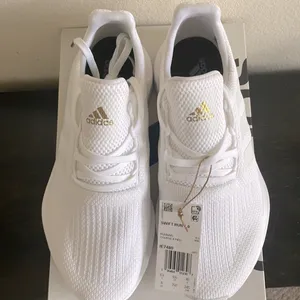 adidas White Athletic Running Shoes thumbnail 3
