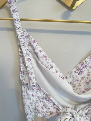 NWT Cowl Neck Floral Sundress thumbnail 4