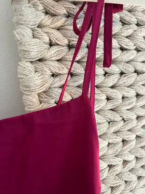Dry Goods Raspberry Satin Dress thumbnail 3