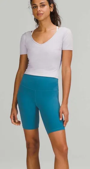 Lululemon Grey Align T-Shirt thumbnail 1
