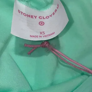 NWT Stoney Clover X Target Mint‎ Green Ribbed High Waist High Leg Bikini Bottoms thumbnail 6