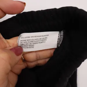 Colsie Lounge Pants Women M Wide Leg Black Fleece Drawstring Pockets Excellent thumbnail 3