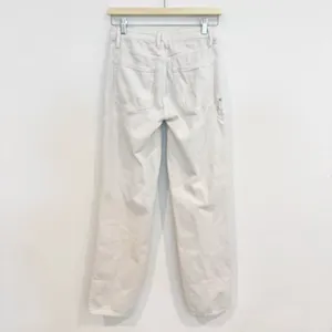 Good American Jeans Size 25‎ White High Rise Straight Leg Split Boy Summer Clean thumbnail 10