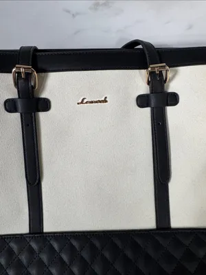 Lovevook Canvas Laptop Tote Bag, 15.6" EUC thumbnail 8