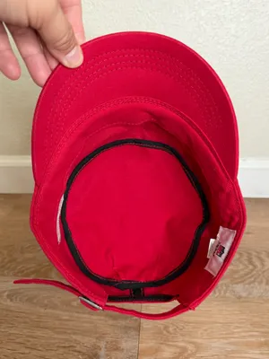 NWOT NFL San Francisco Red Embroidered Sequins Women's Cadet Hat, OS thumbnail 7