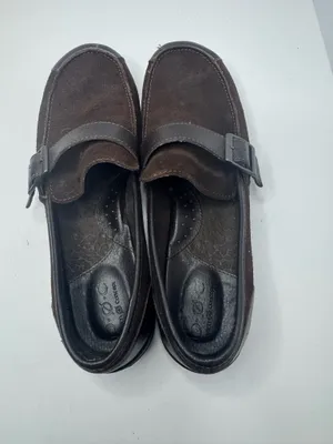 B.O.C Brown Leather Loafers Size 8.5 thumbnail 3