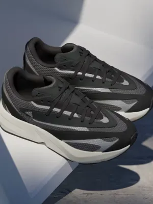 NEW adidas Lightblaze Running Inspired Shoe Women’s size 10 Black Silver Gray thumbnail 3