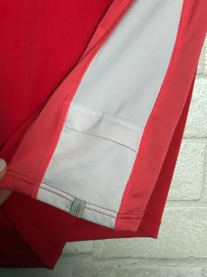 Women's Red Performance Athletic Tee thumbnail 3