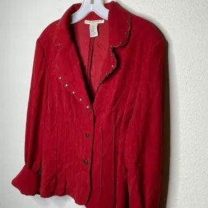 Vintage Requirements Red Jacket‎ Size M thumbnail 5