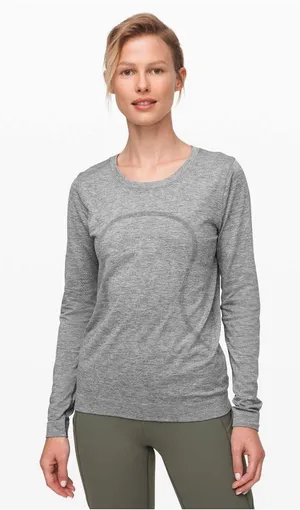 Lululemon Swiftly Relaxed Long Sleeve in Slate thumbnail 1