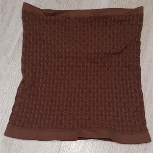 NWOT Free People Intimately Brown Beige Honey Textured Top Sleeveless M L Boho thumbnail 2
