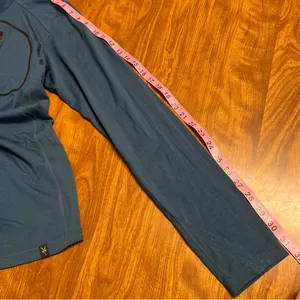 ibex Woolies Tech 1/4 zip Blue Merino Wool Quarter thumbnail 7