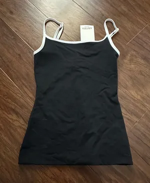 Aritzia TNA Black & White Tank thumbnail 1