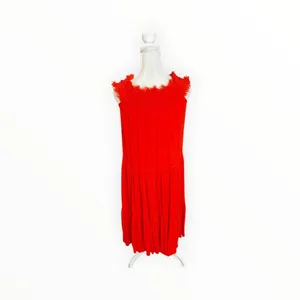 Raquel Allegra Persimmon Silk Off Shoulder Shirred Midi Dress 0 XS thumbnail 6