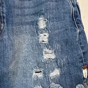 One X ONE TEASPOON 2020 Mini Distressed High Waisted Denim Skirt sz 24 Preppy‎ thumbnail 5