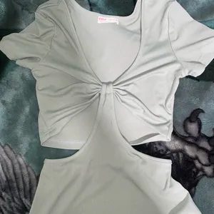 Romwe Bodycon Green dress thumbnail 5