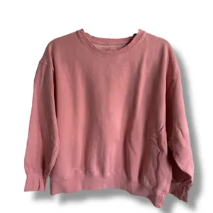 American Eagle Outfitters‎ Pink Sweatshirt Crewneck Cropped Length Small Womens thumbnail 2