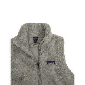 Patagonia Gray Los Gatos Full Zip Water Resist Layering Fleece Vest Women's XS thumbnail 3