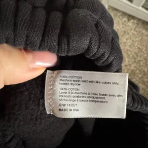 Frankie’s Bikinis Frank‎ Oversized Sweatpants Sz Small in Black thumbnail 7