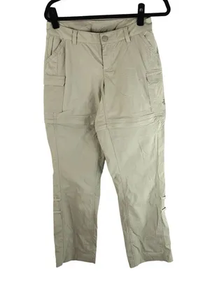 The North Face Womens Paramount 2.0 Convertible Hiking Pants Nylon Blend Beige 2 thumbnail 1