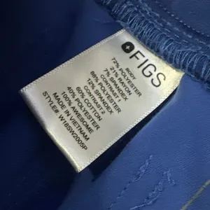 Figs denim blue (1660) scrub pants size XXS petite thumbnail 4