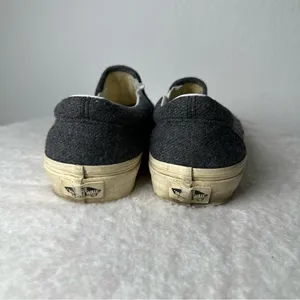 Vans Classic Gray Quilted Slip-On Loafers Canvas Unisex Men’s 5.0 Or Women’s 6.5 thumbnail 6