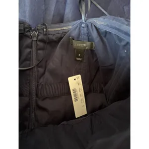J.Crew Navy Strapless Tulle Formal Dress Size 6 thumbnail 8