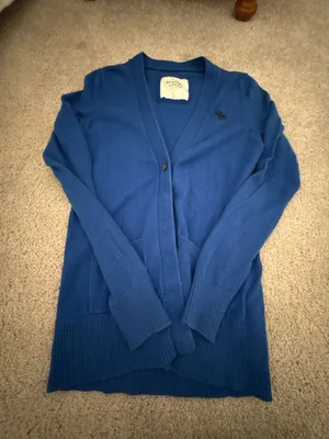 Abercrombie & Fitch Y2K V-Neck Button Down Cardigan Size S thumbnail 4