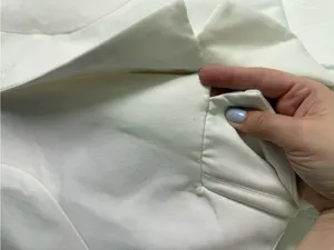 House of CB Amia White Blazer Mini Dress XS Tall thumbnail 5