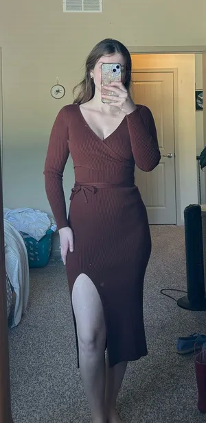 Abercrombie Knit sweater dress thumbnail 1