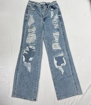 High Waisted Baggy Jeans thumbnail 2