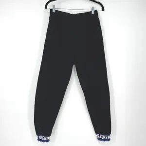 Opening Ceremony Black Scalloped Logo Sweatshirt and Jogger Set‎ Womens XS thumbnail 5