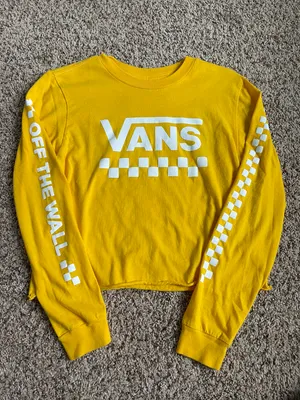 Vans Yellow Long Sleeve thumbnail 1