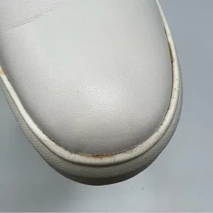 Franco Sarto Lodi 2 Slip On Platform Sneakers Size 6.5 Off White Putty Leather thumbnail 10