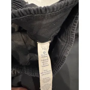 Lululemon Womens Size 10 Black Jogger Pants‎ Athletic Training Running thumbnail 6