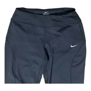 Nike Women Black Yoga Leggings Dri-FIT Fleece Size S Sportswear Athletic Gym thumbnail 2